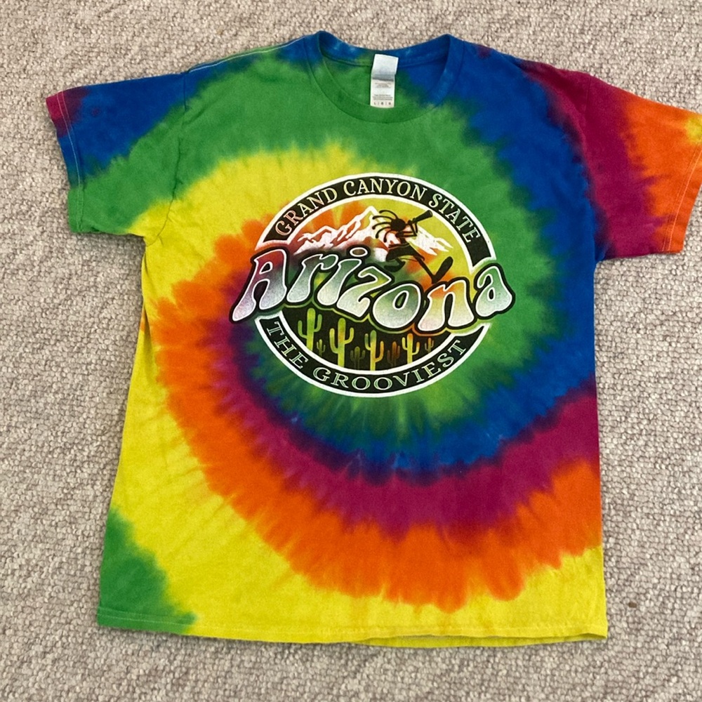 ⭐️Tie Dye Arizona Tee Shirt Size Large